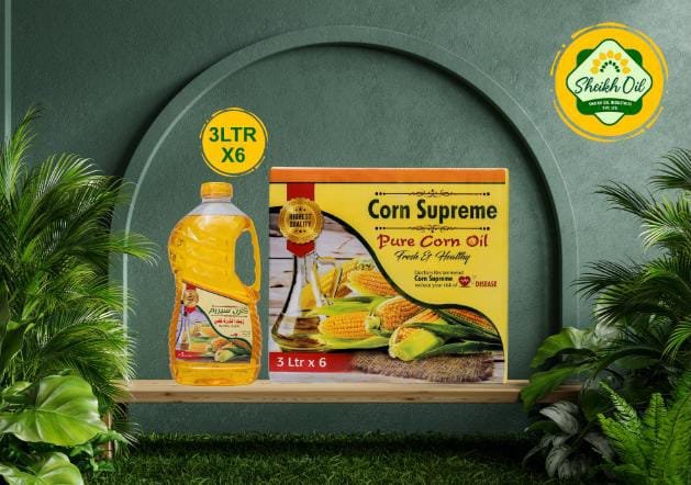 Corn Supreme 3 Ltr Oil x6 Bottle