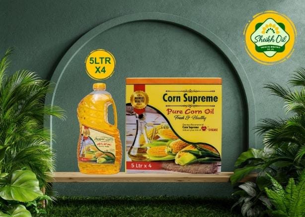 Corn Supreme 5 Ltr Oil x4 Bottle